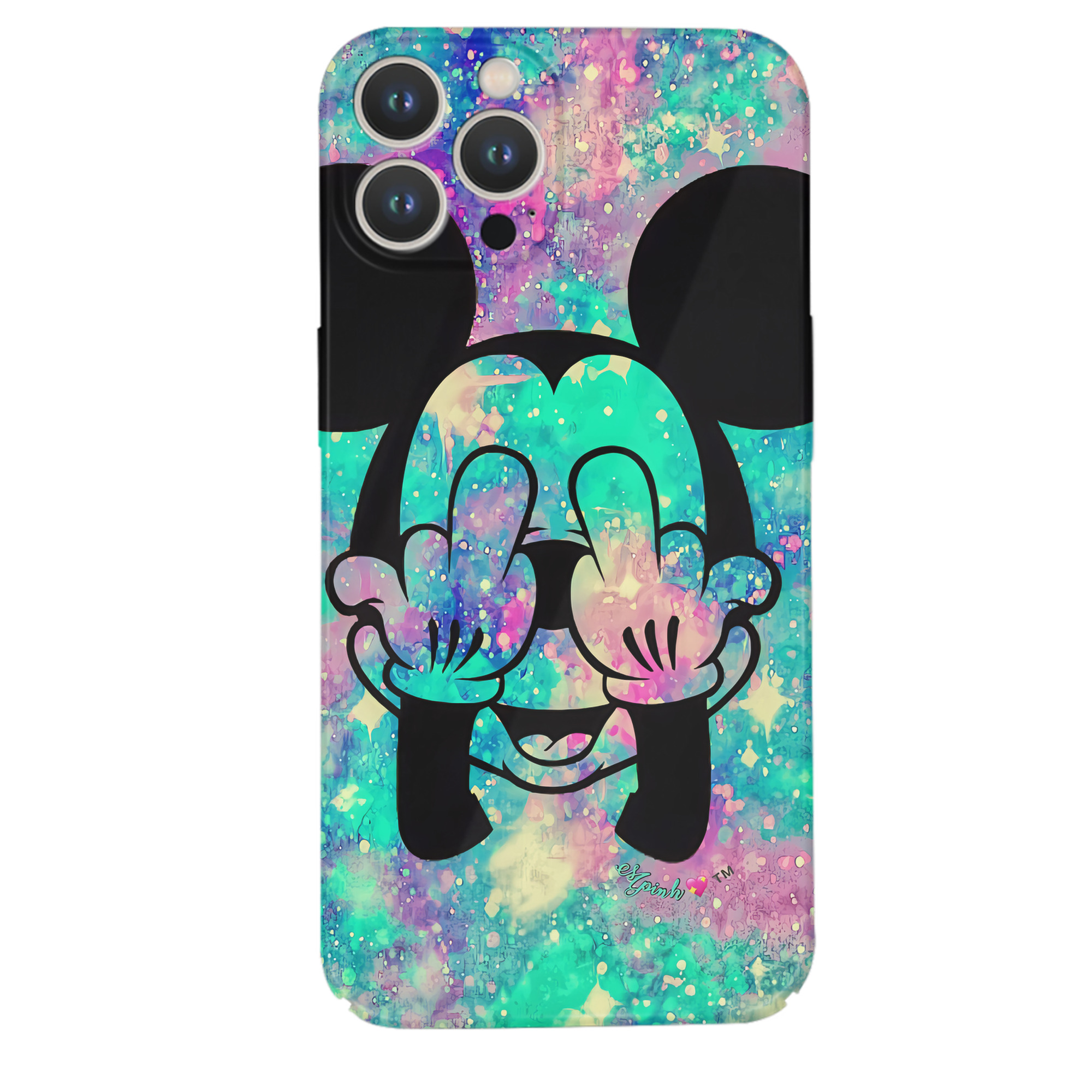 （画像用） ミッキーマウス Mickey Mouse 【iPhone 14シリーズ対応】ハードケース